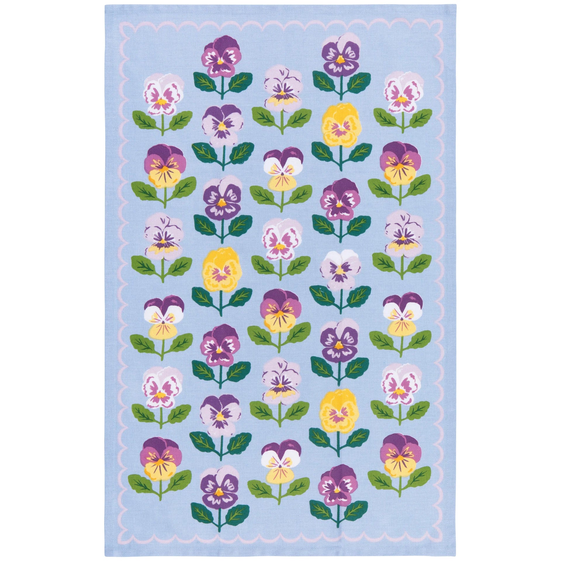 Pansy Dishtowel