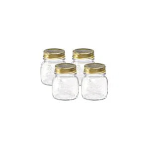 Canning Jars 5oz 4Pk w/Lids