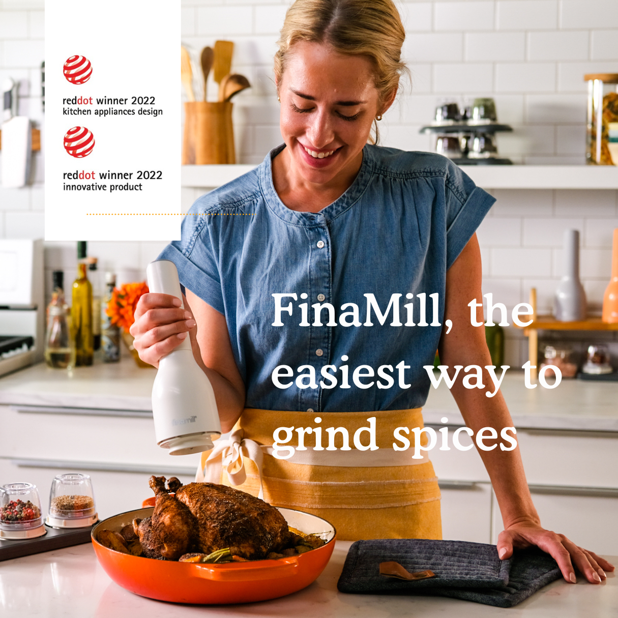 FinaMill Classic Rechargeable - 1 Mill 1 ProPlus 1 PepperPod