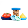 Reusable Silicone Food Savers – Ice Blue (Set of 5)