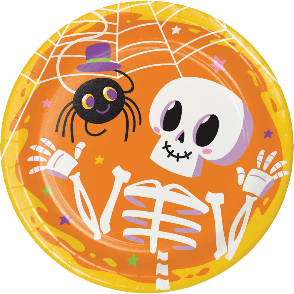 Glowing Ghouls Luncheon Plate