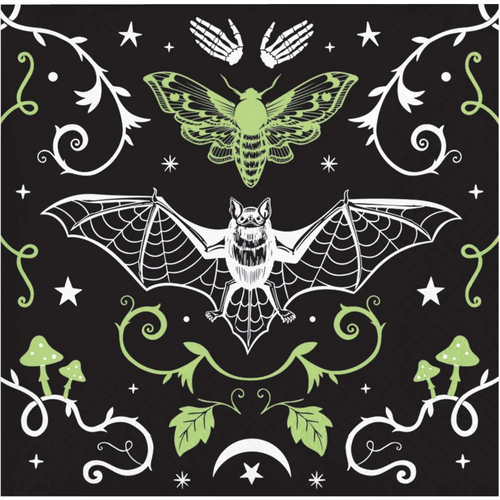 Spooky Season Paper Beverage Napkin