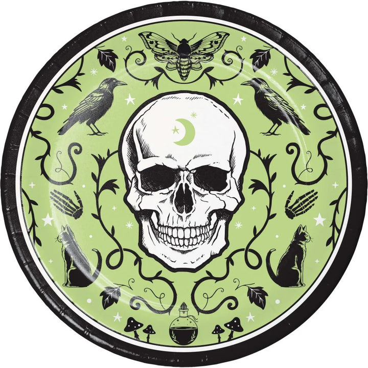 Spooky Season Paper Dinner Plate
