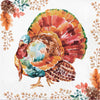 Tasteful Turkey Paper Luncheon Napkin