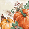 Harvest Delight Paper Beverage Napkin