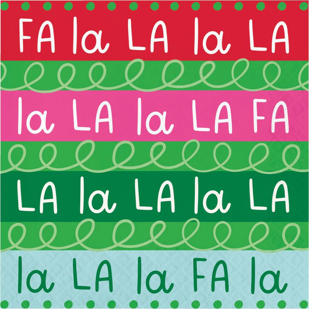 Holiday Frills Luncheon Napkin
