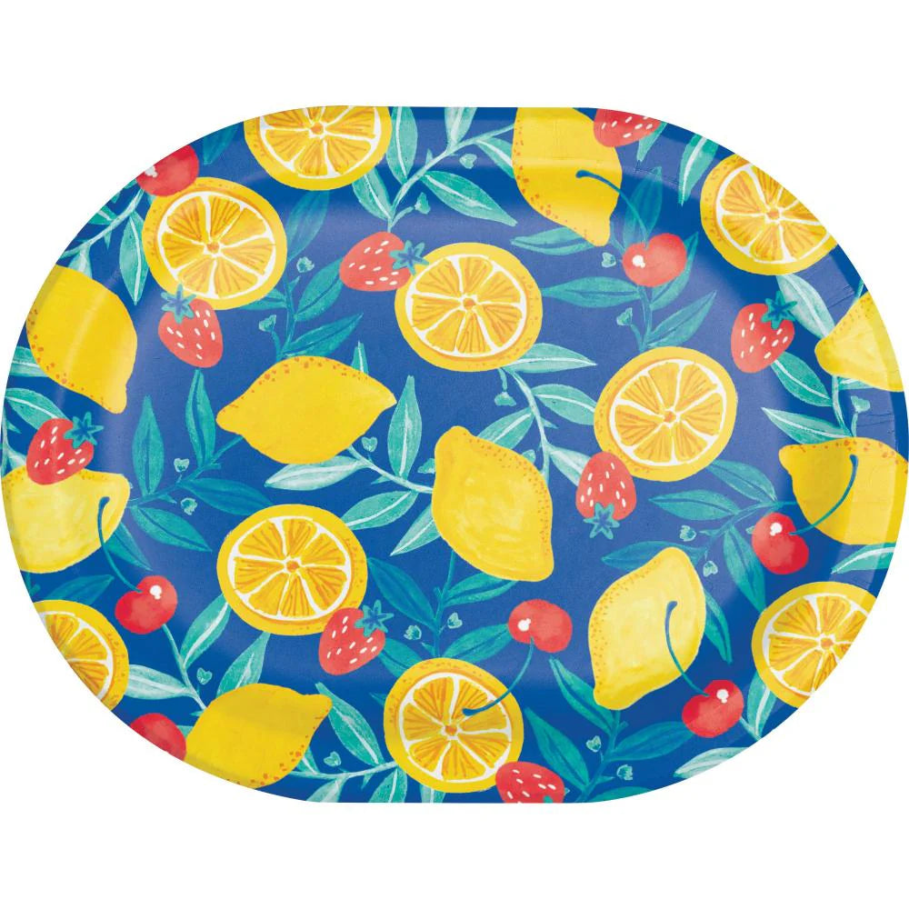 Fresh Fruits Oval Platter