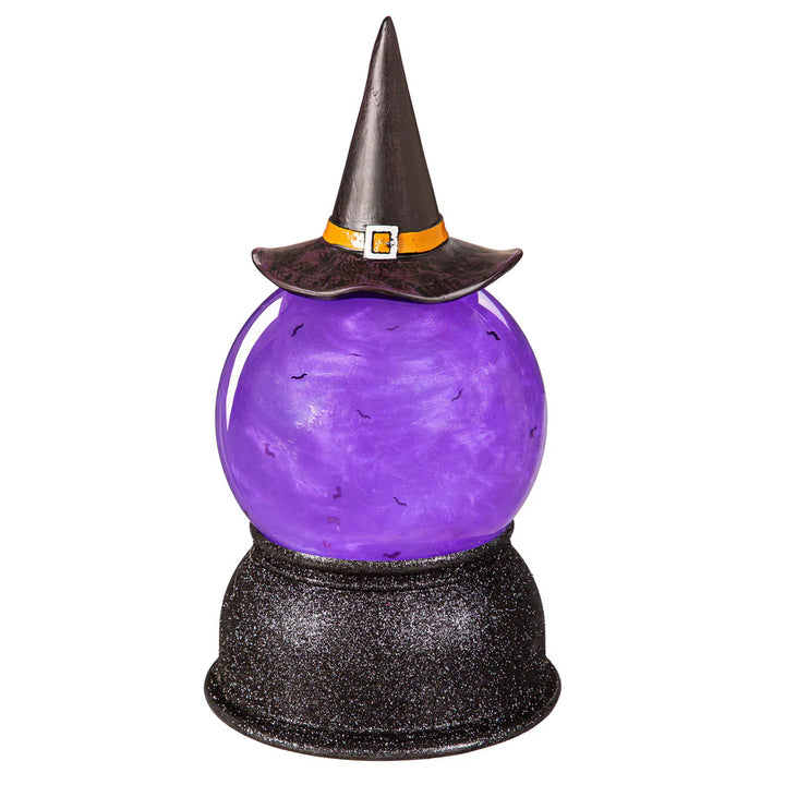 LED Witch Hat Waterglobe