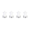 Happy Hauntings, Ghost Tealight Wax Candle S/4