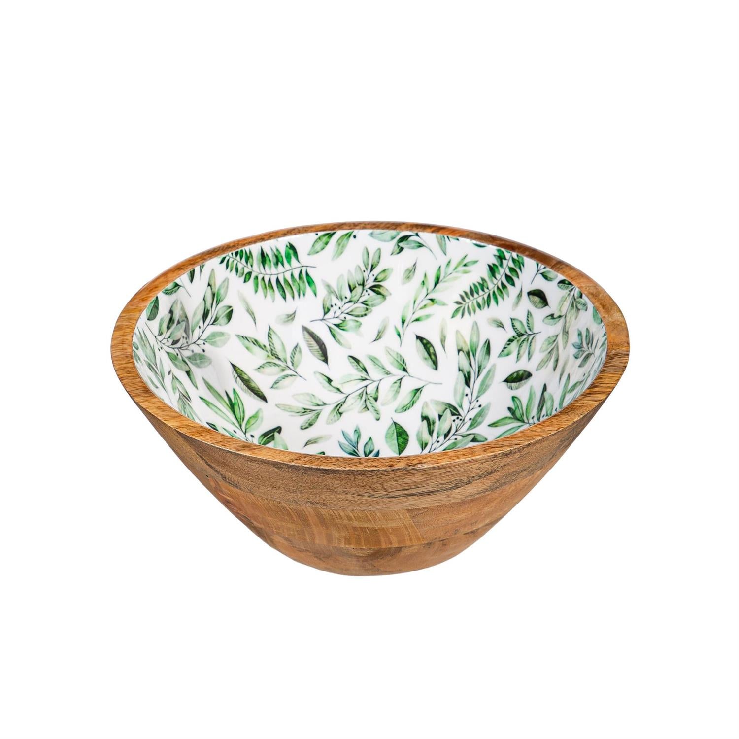 Olive Oasis Wood Bowl