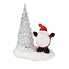 LED Ceramic Tabletop Décor, Santa and Tree/ Snowma