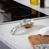 Olive Oasis Wood Spoon Rest