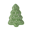 Tree Shaped Embossed Appetizer Plate  8.25"