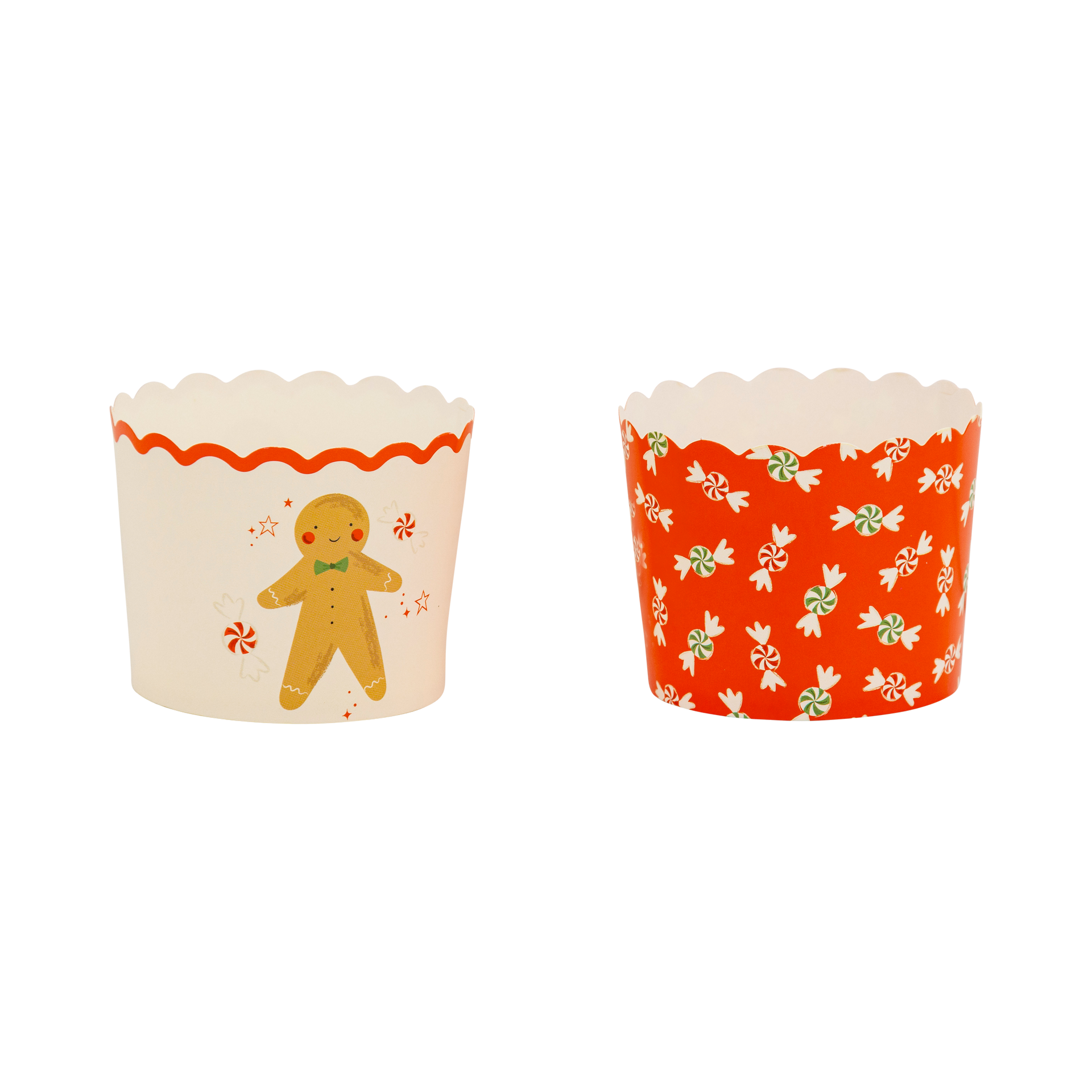 Gingerbread Candy Swirls 5 oz Baking Cups