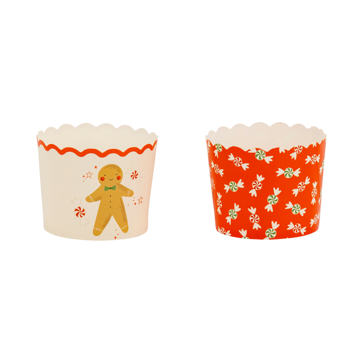 Gingerbread Candy Swirls 5 oz Baking Cups