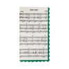 Christmas Sheet Music Paper Dinner Napkins