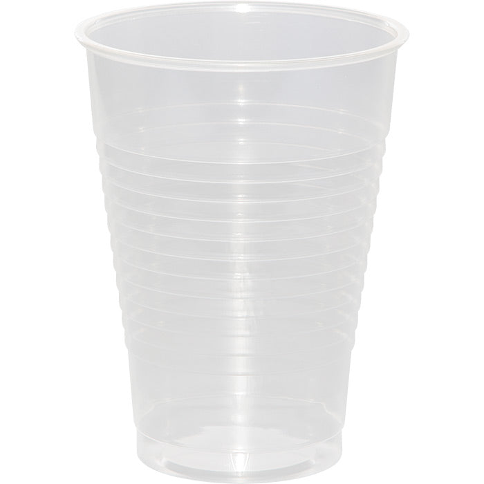 Solid Color 12 oz Plastic Cups