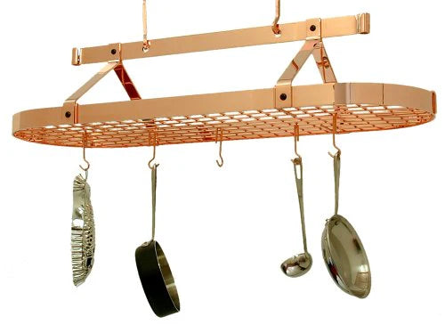 Four Foot Oval W/Grid Copper Finish (dis)