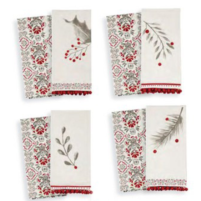 Tea Towel Set Yuletide