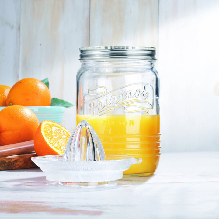 Original Mason Juicer Jar with Reamer & Lid