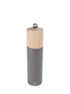 8" BOREAL Beechwood Pepper Mill- Rock Grey