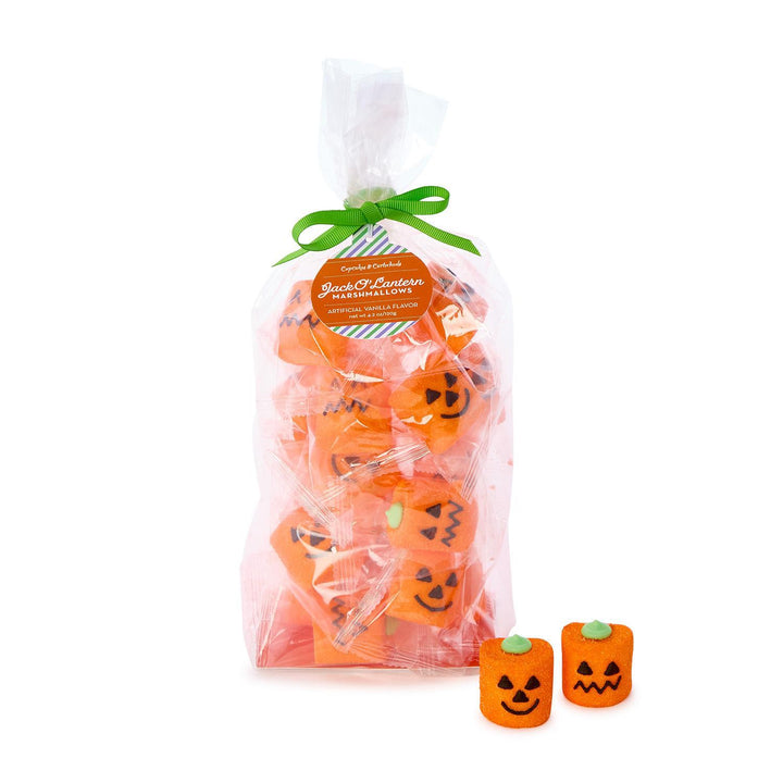 Jack-O-Lantern Vanilla Marshmallows