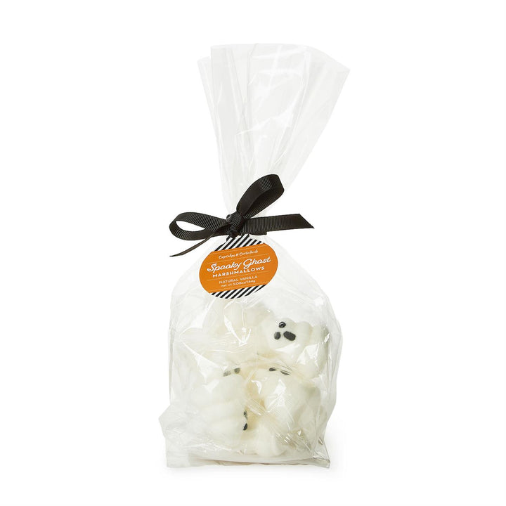 12 Piece Ghost Natural Vanilla Marshmallow Candy in Gift Bag