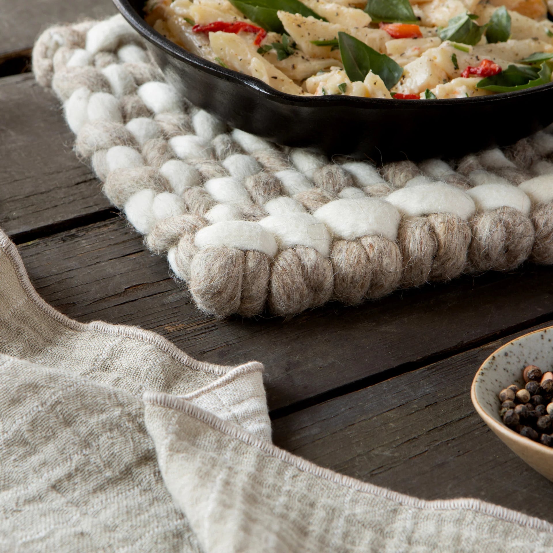 Wool Braid Trivet