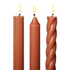 Assorted Candle Tapers 3-Pack (Spice)
