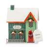 Green Cocoa Cafe Light Up Christmas Village House