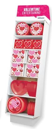 Joyful Hearts Floor Display w/Heart Plate