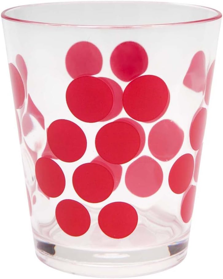Tumbler Red Polka Dot