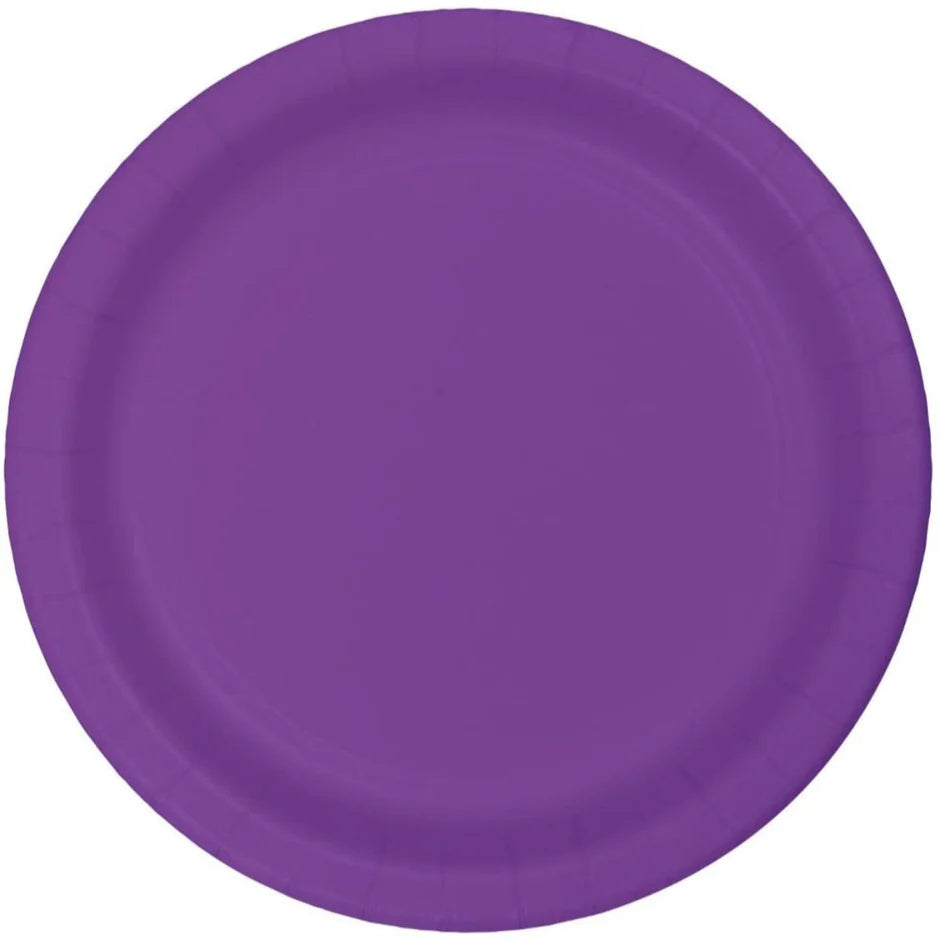 Solid Color 9" Paper Plates