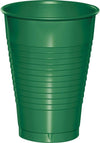 Solid Color 12 oz Plastic Cups