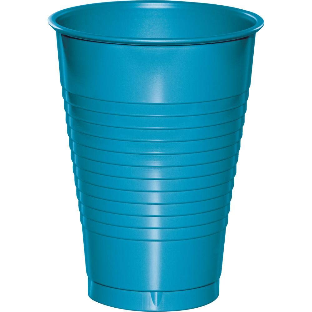 Solid Color 12 oz Plastic Cups