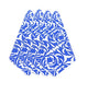 Dinner Napkin Blue Garden Gate Santorini Each