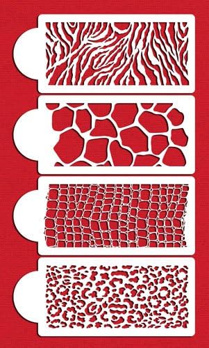 Cake Stencil Animal Skin Set