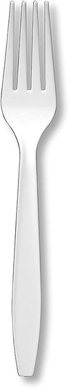 Solid Color Plastic Forks