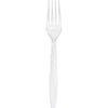 Solid Color Plastic Forks