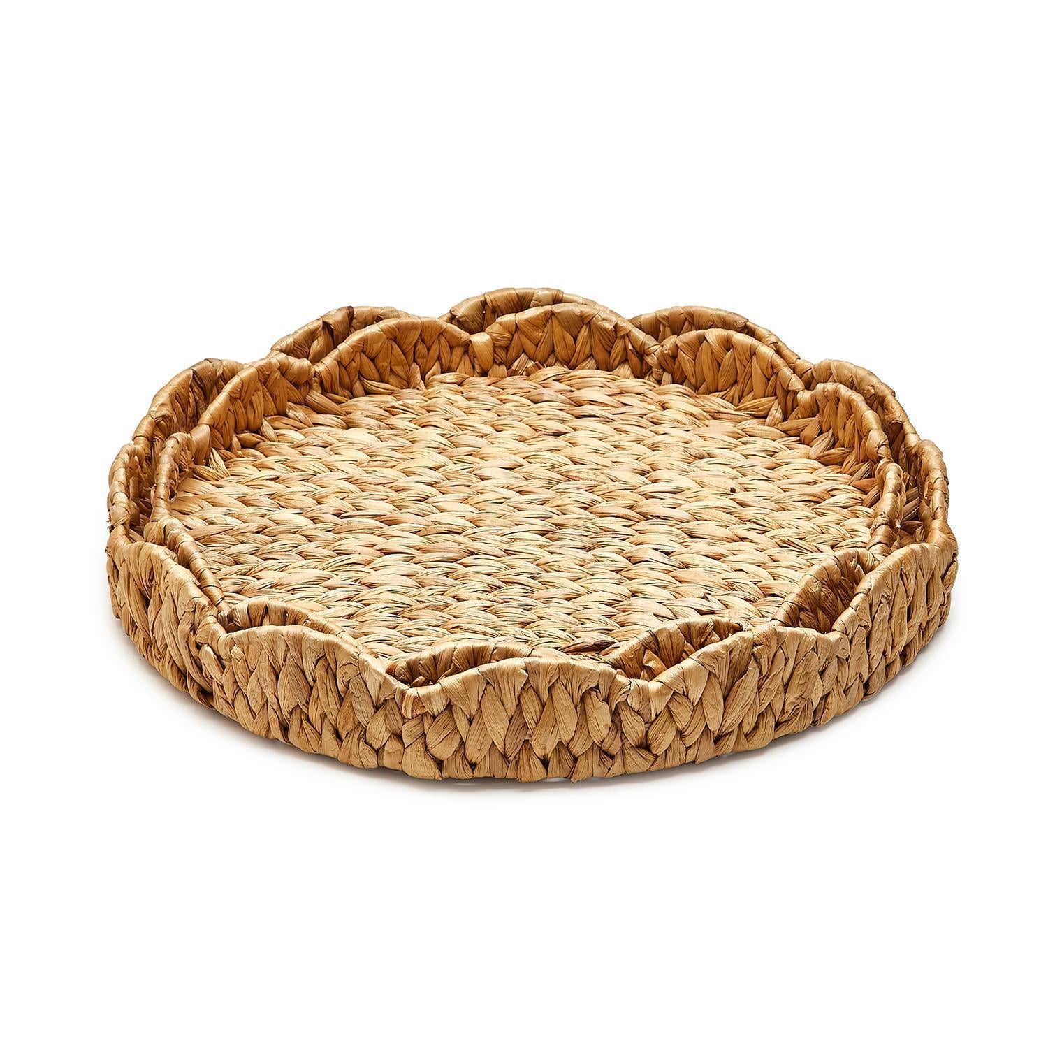 Scalloped Edge Tray - Medium