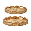 Scalloped Edge Tray - Large