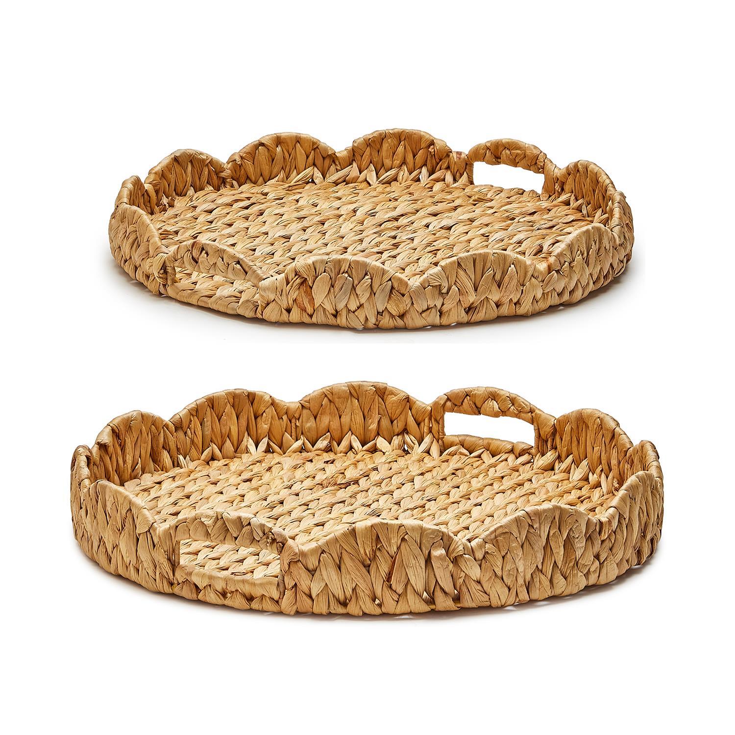 Scalloped Edge Tray - Large