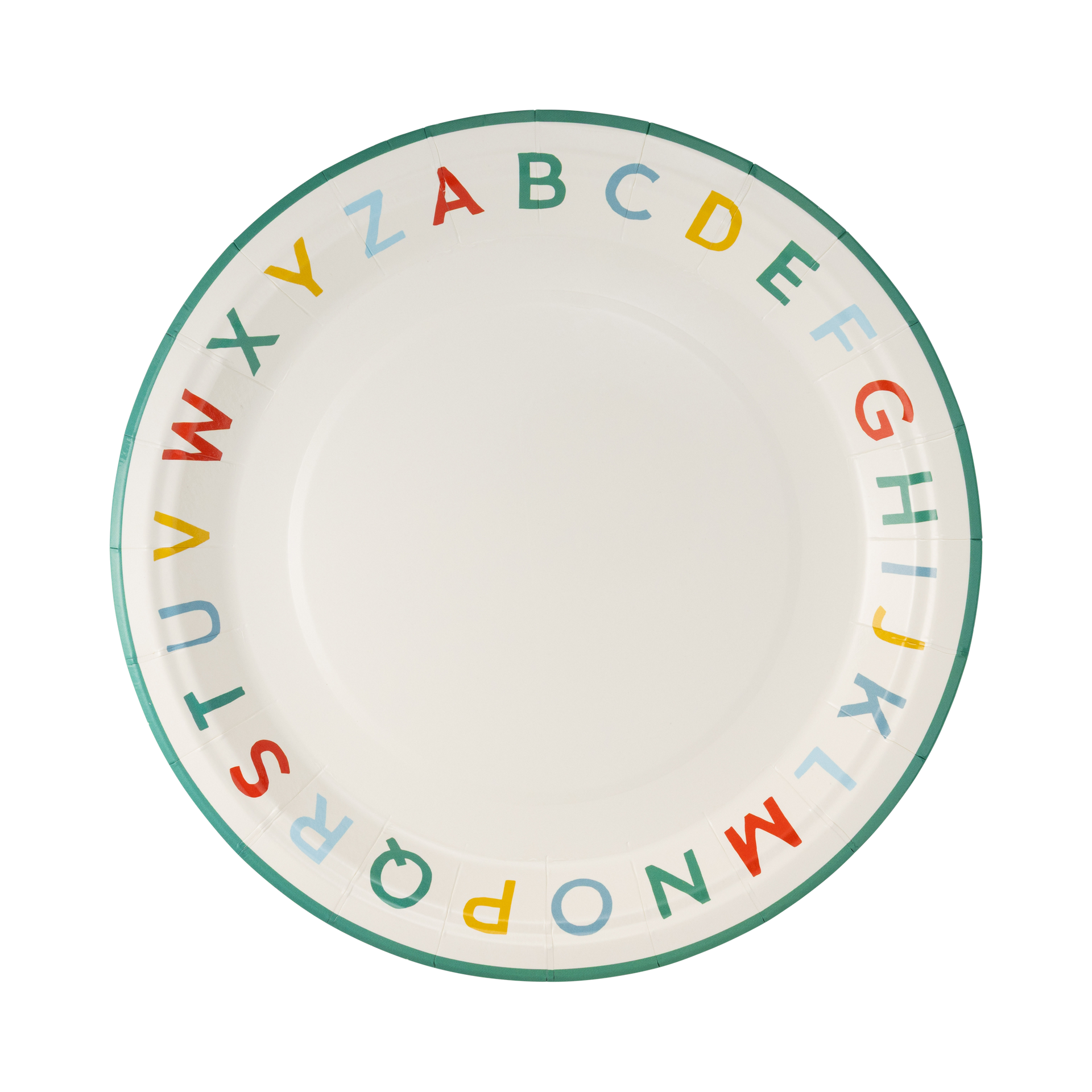 Alphabet Plate