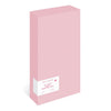 Pink box with a label on a white background