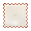 Rust Ric Rac Paper Plates