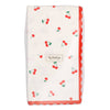 Package of napkins with cherry pattern and 'My Minds Eye' label on a white background