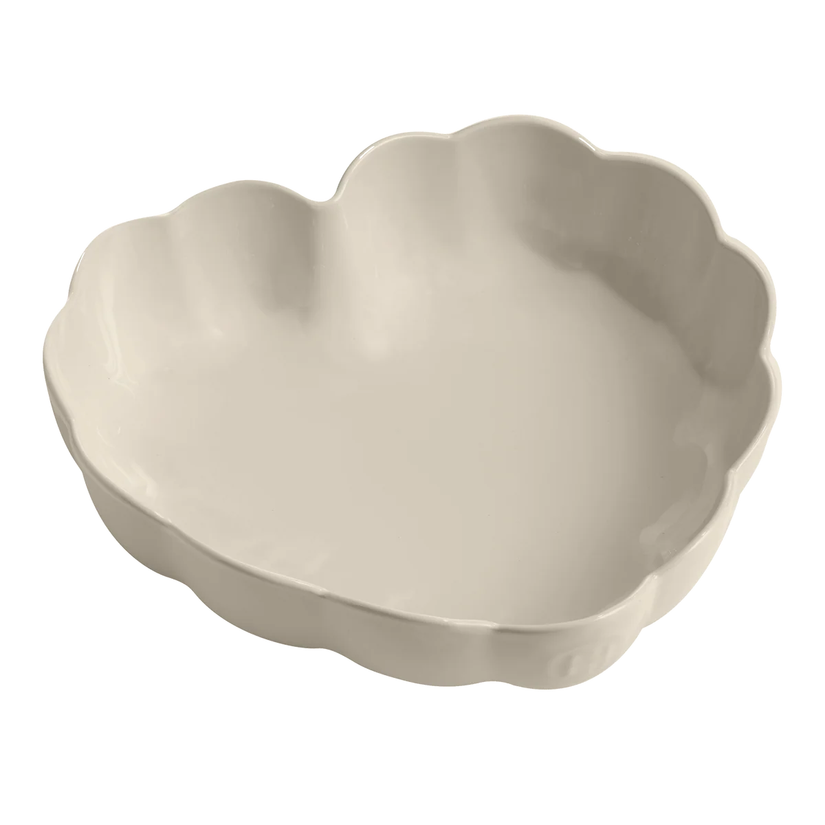 Emile Henry Madeleine Heart Shaped Cake Dish