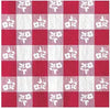 Beverage Napkin Red Gingham 12/50 (dis)