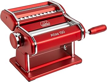 Pasta Machine Atlas 150 Roller Red (dis)
