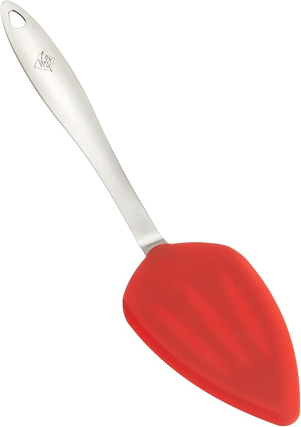 Pie Server Silicone Red